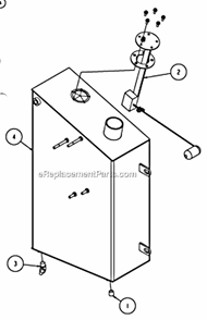 Page N Diagram and Parts List for MK-4036KB  MK Diamond Concrete Saw